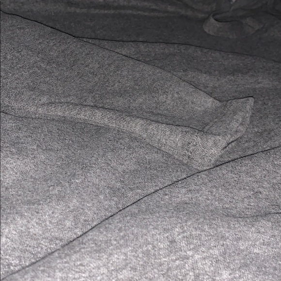 Dark Grey Kendall & Kylie Cropped Hoodie - Picture 3 of 4